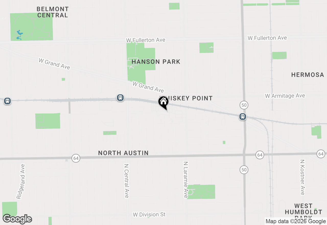 Map of 5355 W Galewood Avenue #A, Chicago, IL 60639