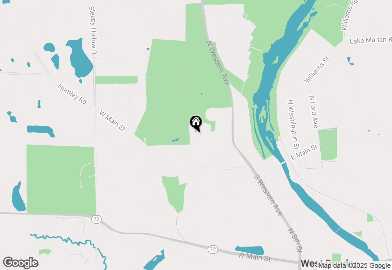 Map of 401 Spring Court West, Carpentersville, IL 60110