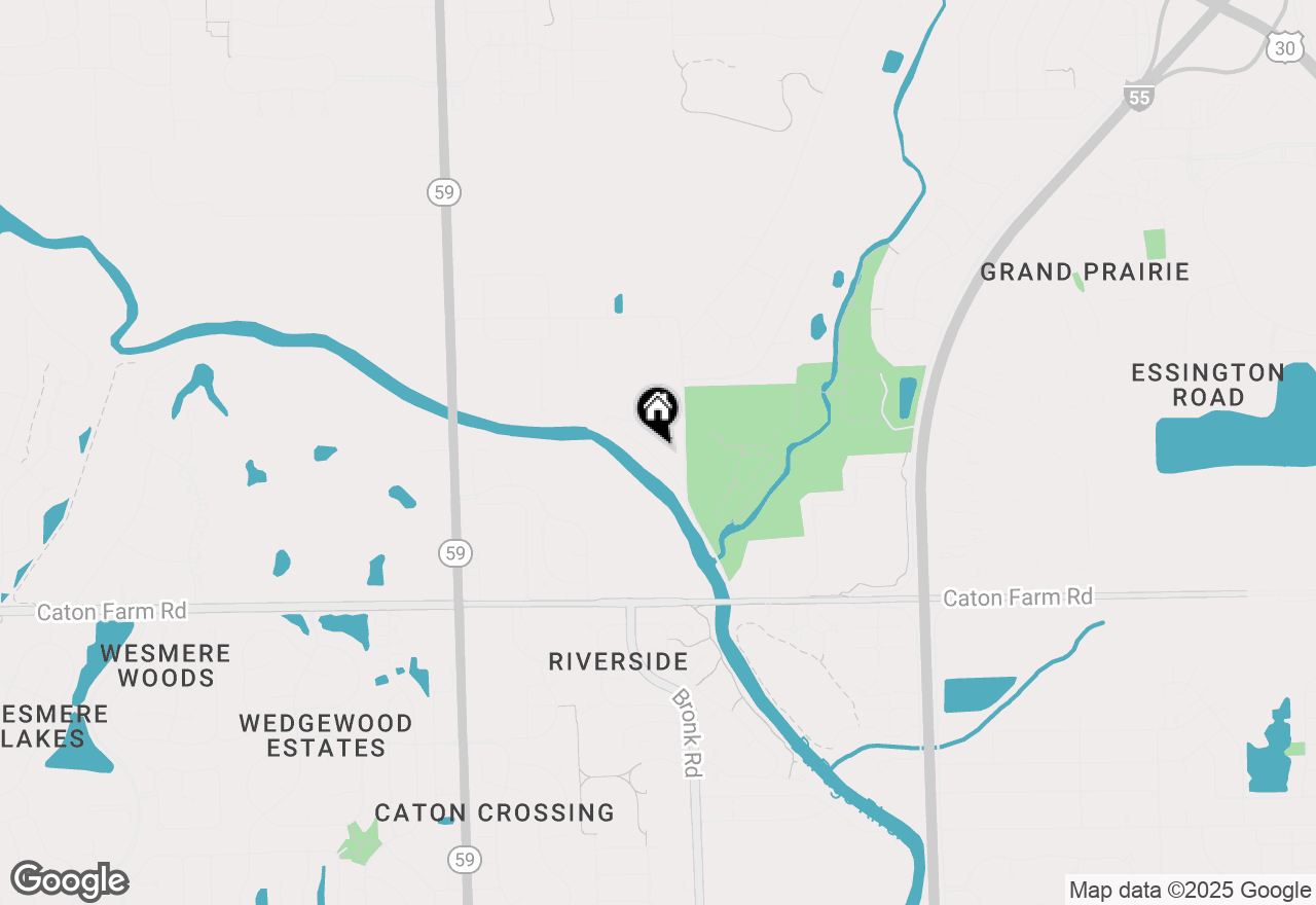 Map of (Address confidential), Plainfield, Illinois 60586