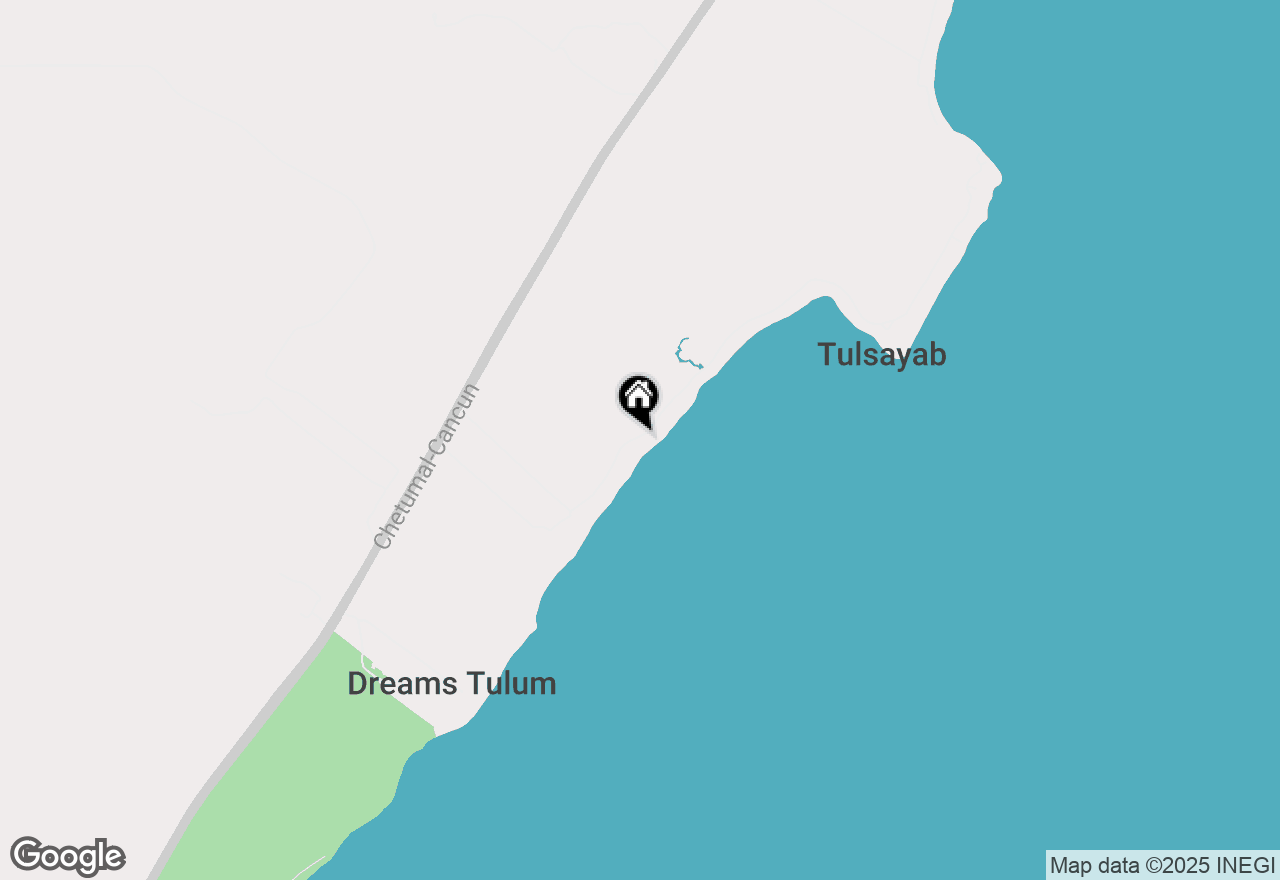 Map of 15 Tankah Road, Tulum, Outside Of The Us 77760