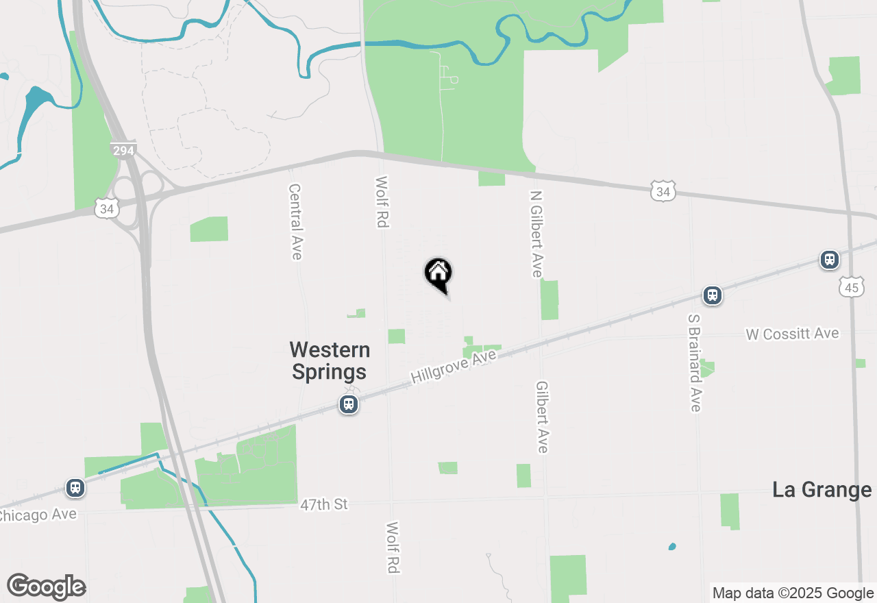 Map of 4146 Howard Avenue, Western Springs, IL 60558