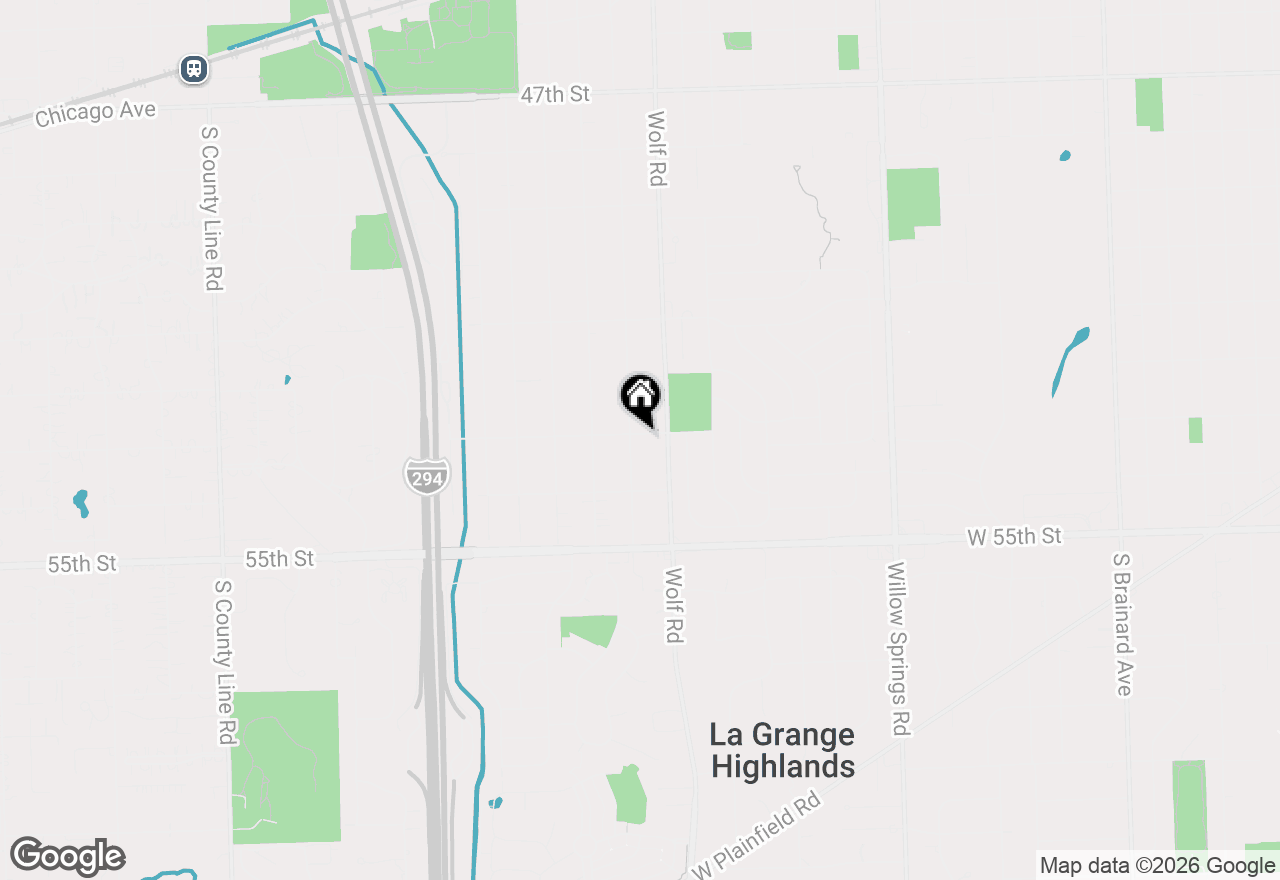 Map of 5301 Lawn Avenue, Western Springs, IL 60558