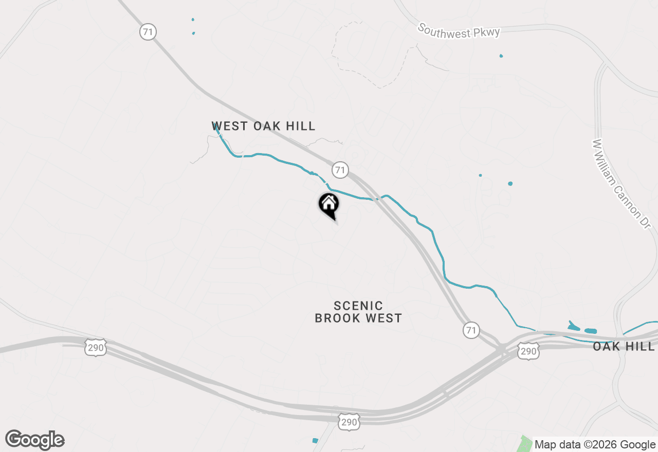 Map of 6914 Rifle Bnd #B, Austin, TX 78736