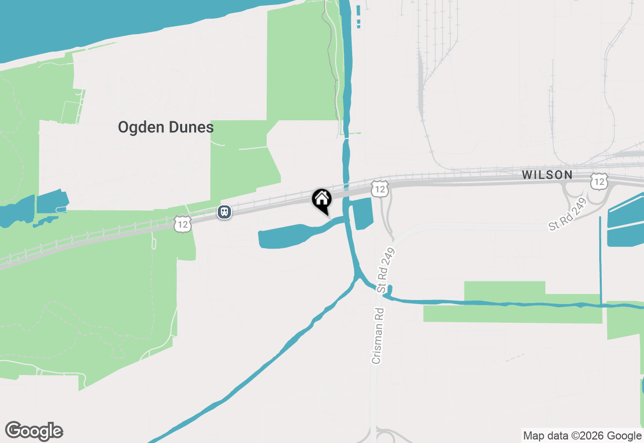 Map of 6135 S Dune Harbor Drive, Portage, IN 46368