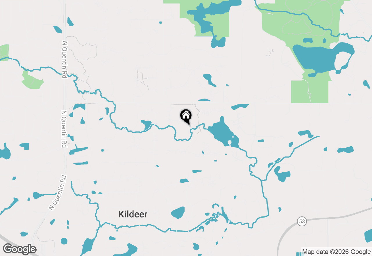 Map of 21693 N Tall Oaks Drive, Kildeer, IL 60047