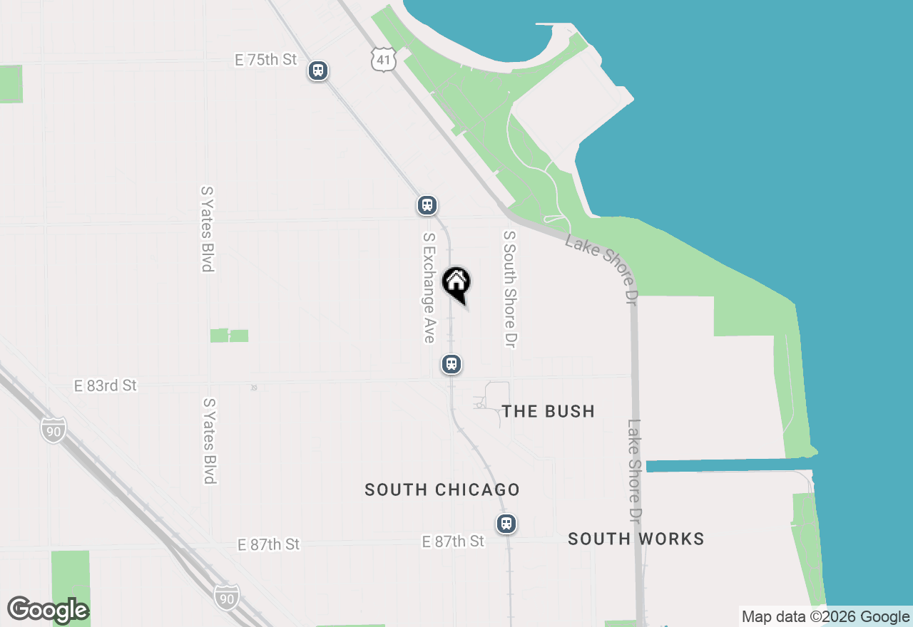 Map of 8121 S Commercial Avenue, Chicago, IL 60617