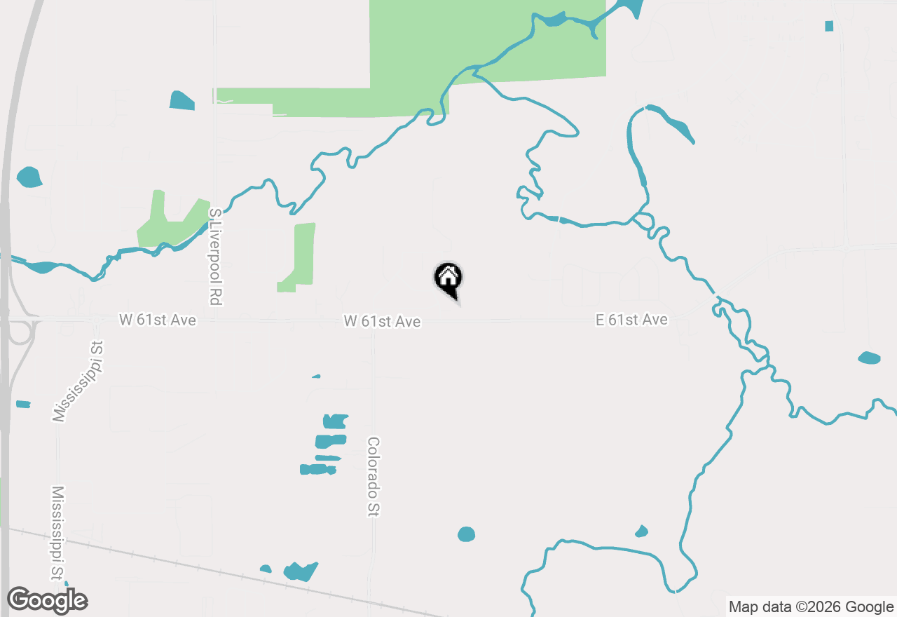 Map of 1763 Amber Drive, Hobart, IN 46342