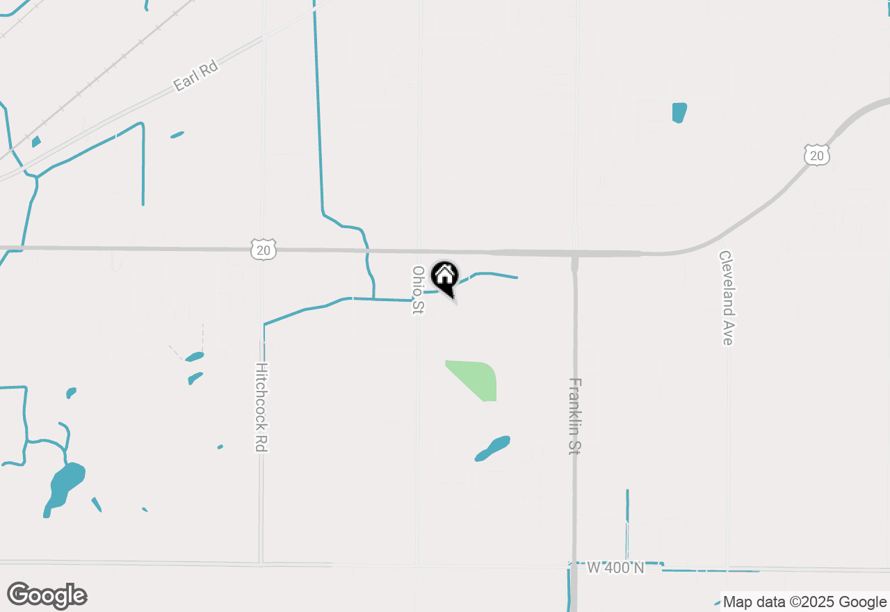 Map of 102 Crestwood Drive, Michigan City, IN 46360
