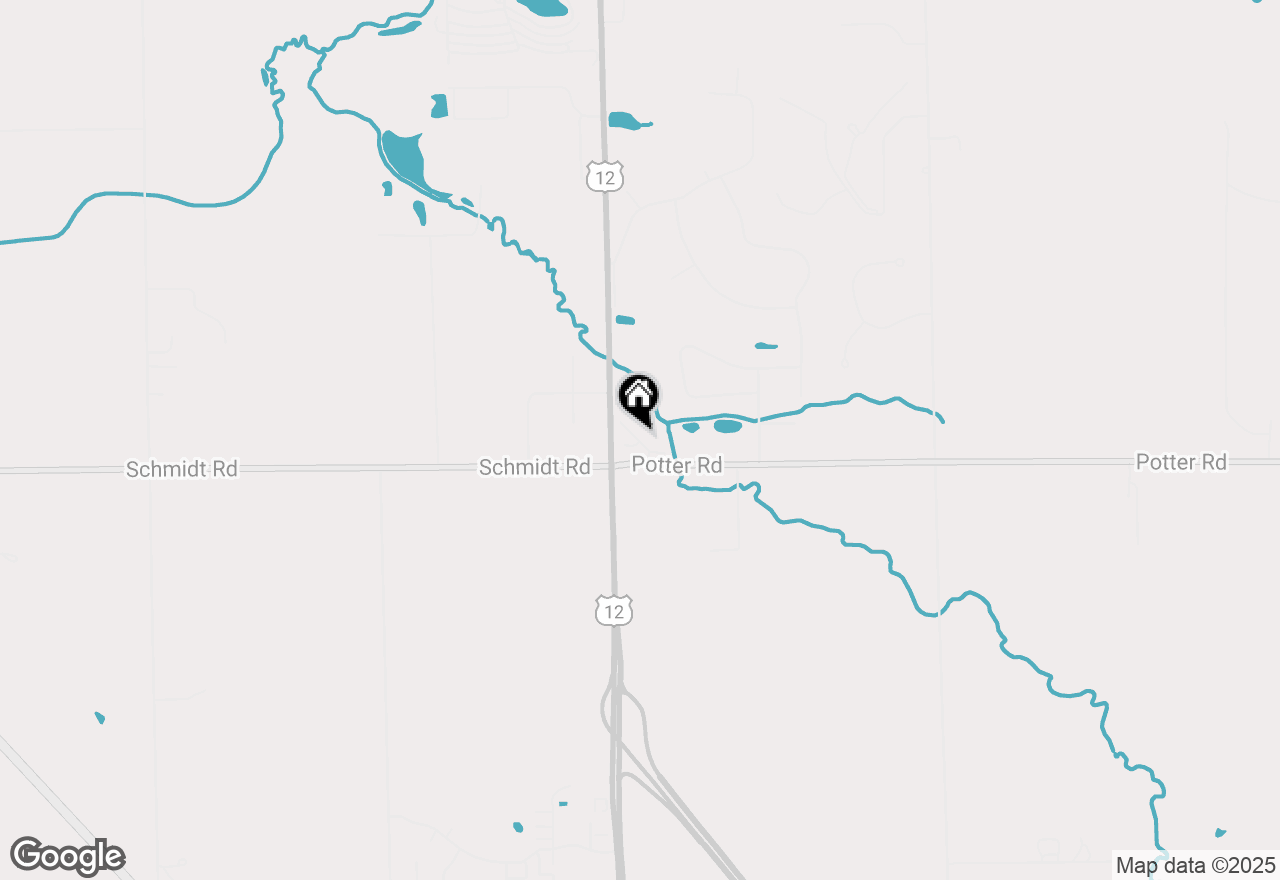 Map of 208 Potter Rd #202, Elkhorn, WI 53121