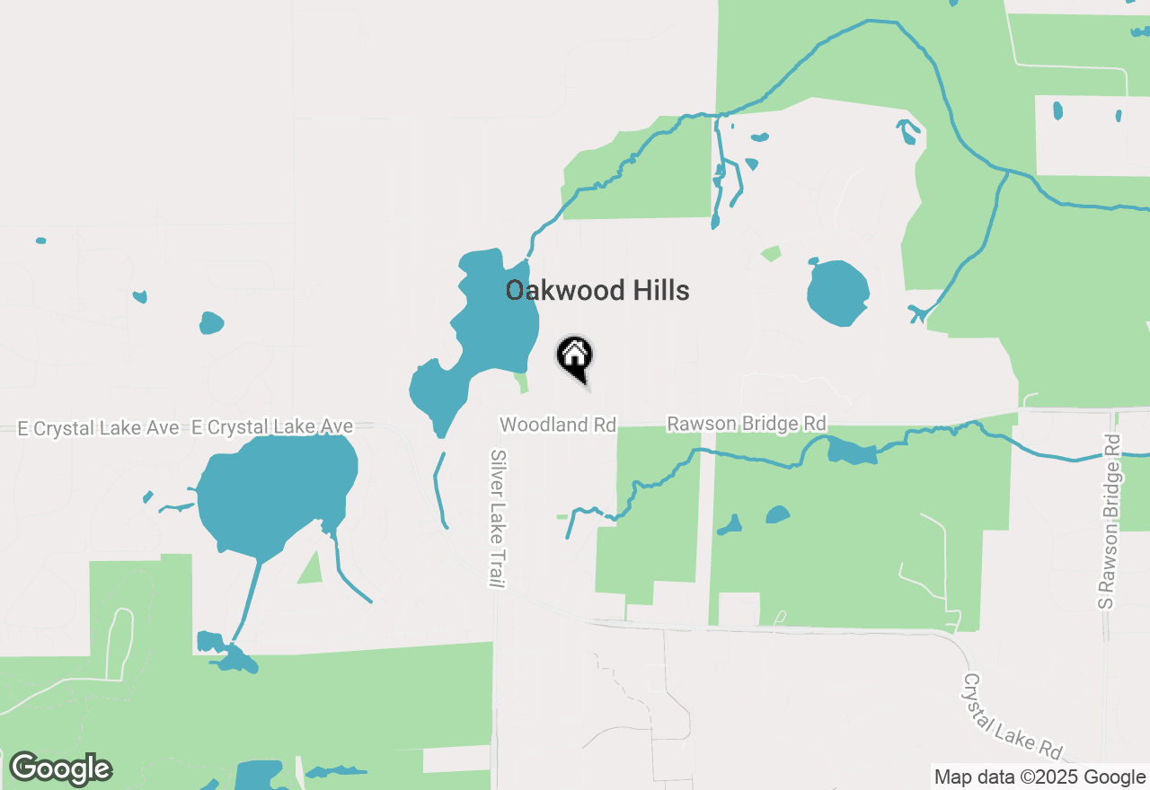 Map of 12 Meadow Lane, Oakwood Hills, IL 60013