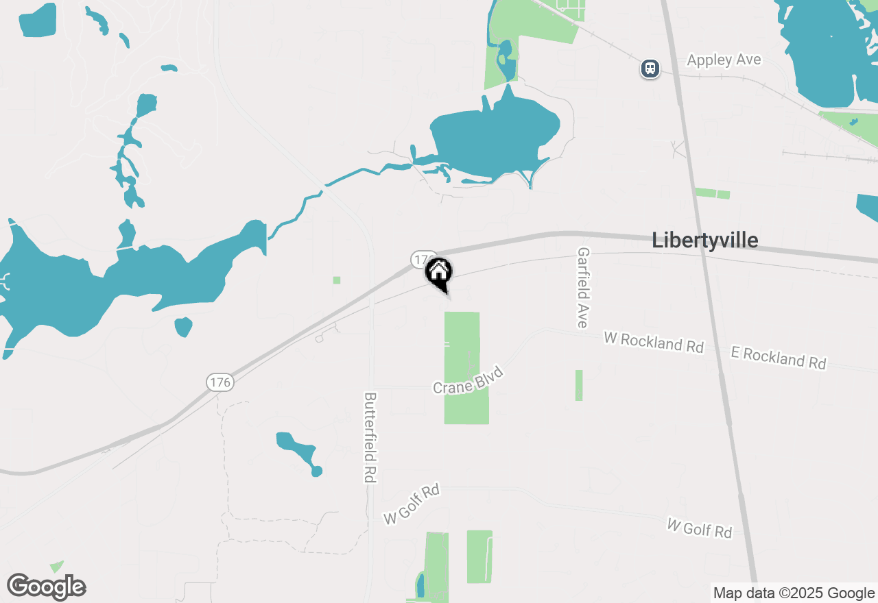 Map of 1048 Gracewood Drive, Libertyville, IL 60048