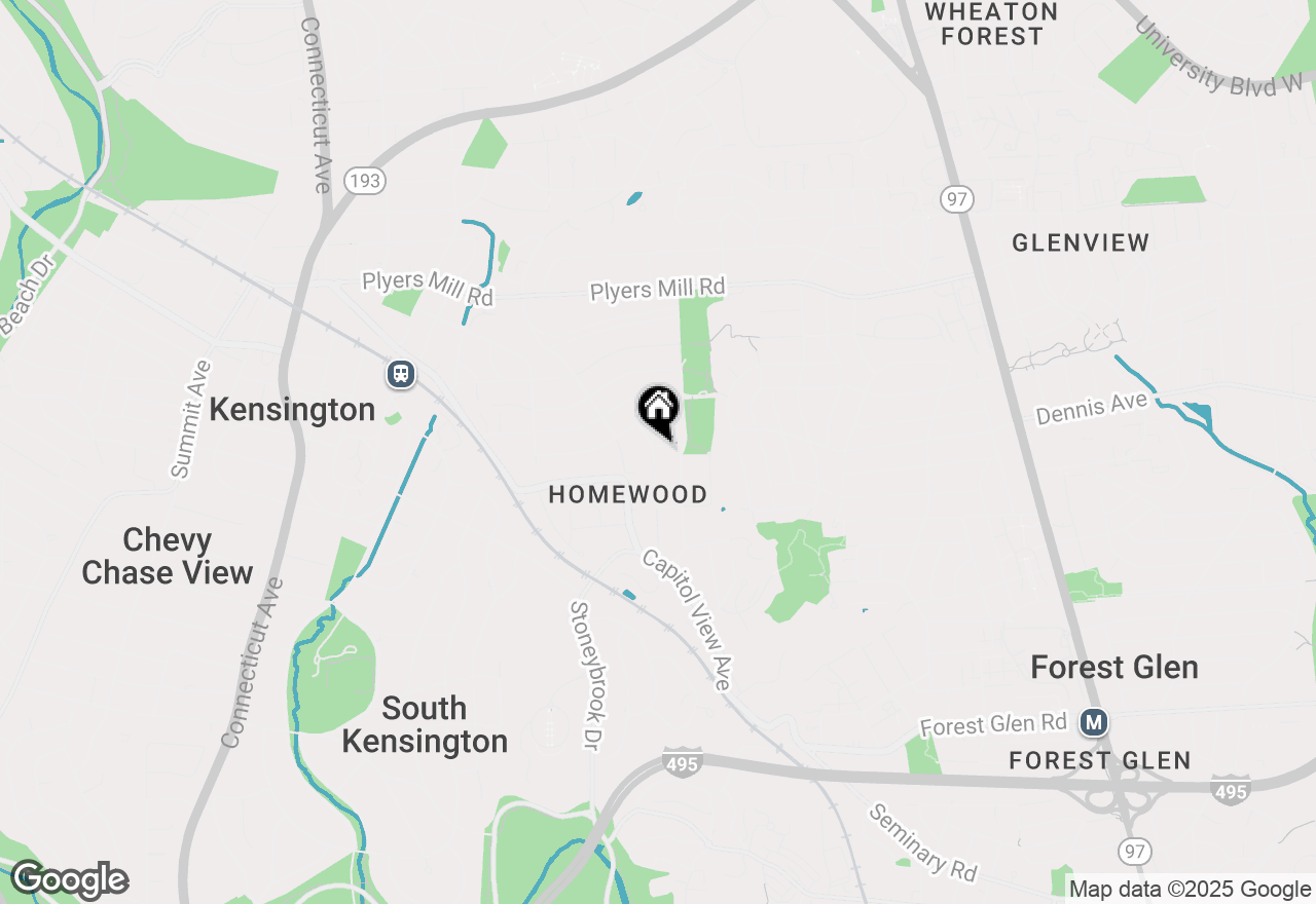 Map of 10223 Day Avenue, Kensington, MD 20895