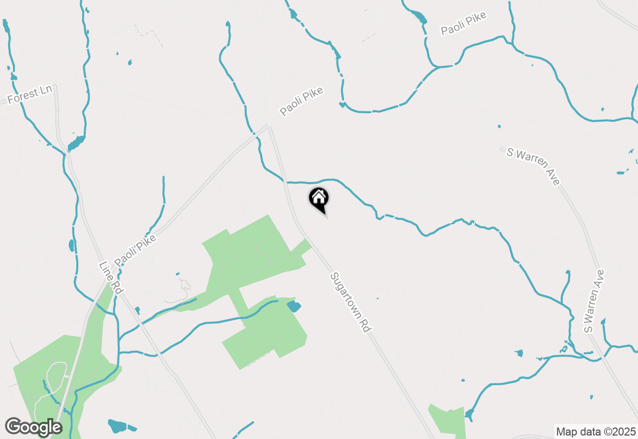 Map of 4 Dovecote Lane, Malvern, PA 19355