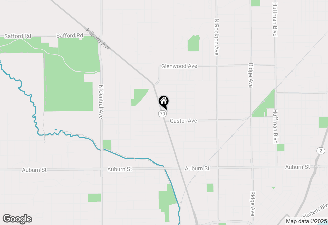 Map of 3039 Lawndale Avenue, Rockford, IL 61101