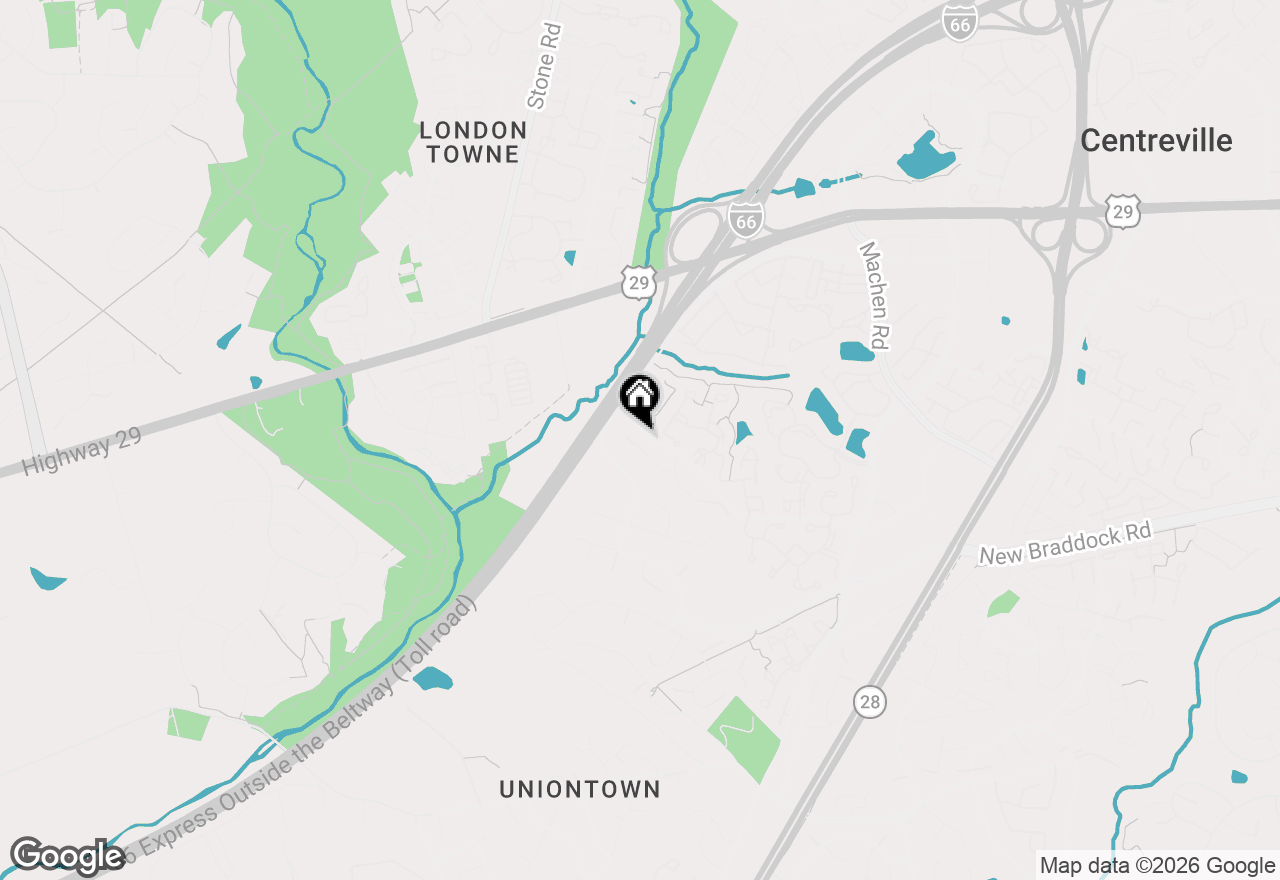 Map of 14514 Flag Staff Ct, Centreville, VA 20121