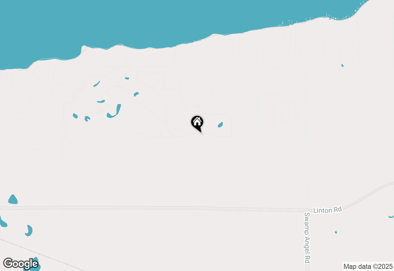 Map of 201 Abbey Springs Dr, Fontana, WI 53125