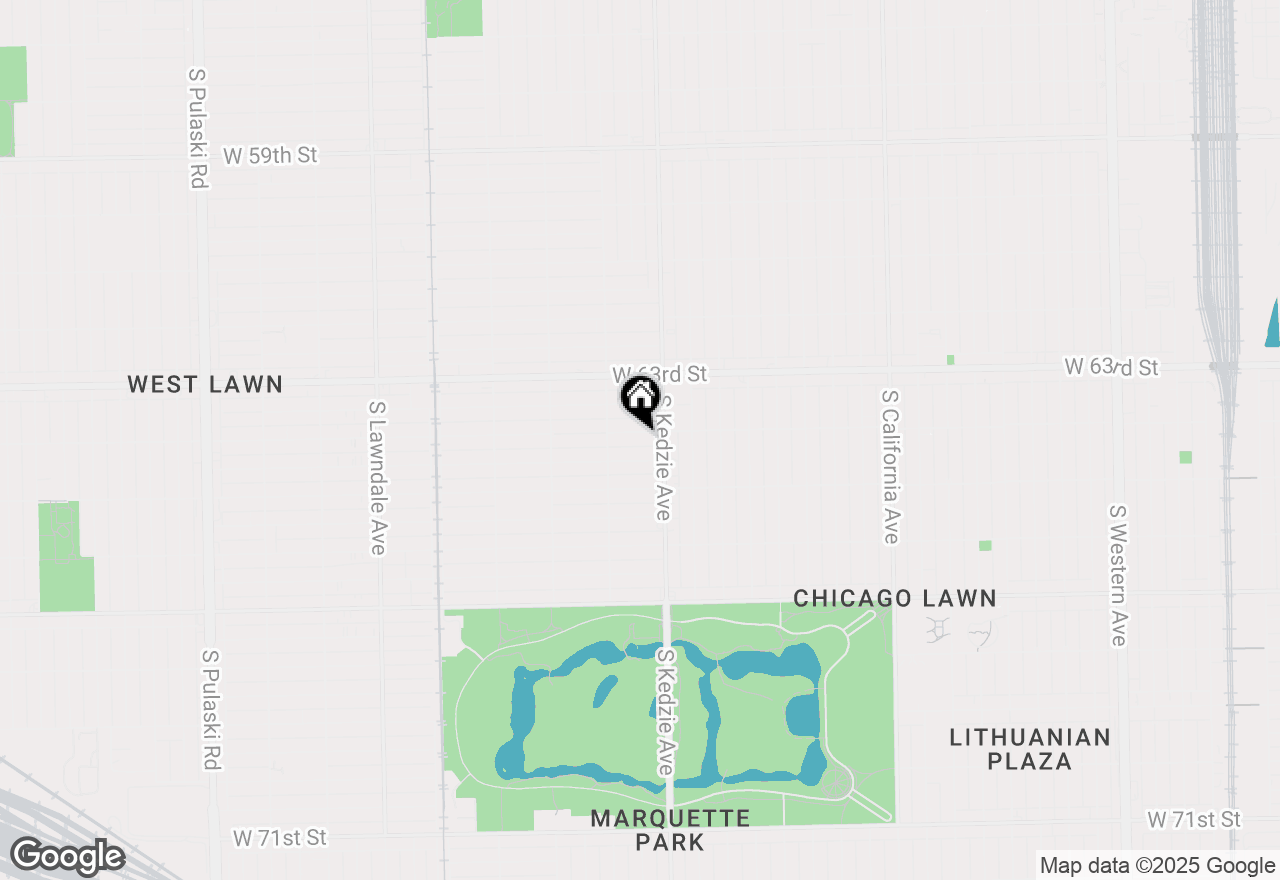 Map of 3223 W 64th Street, Chicago, IL 60629