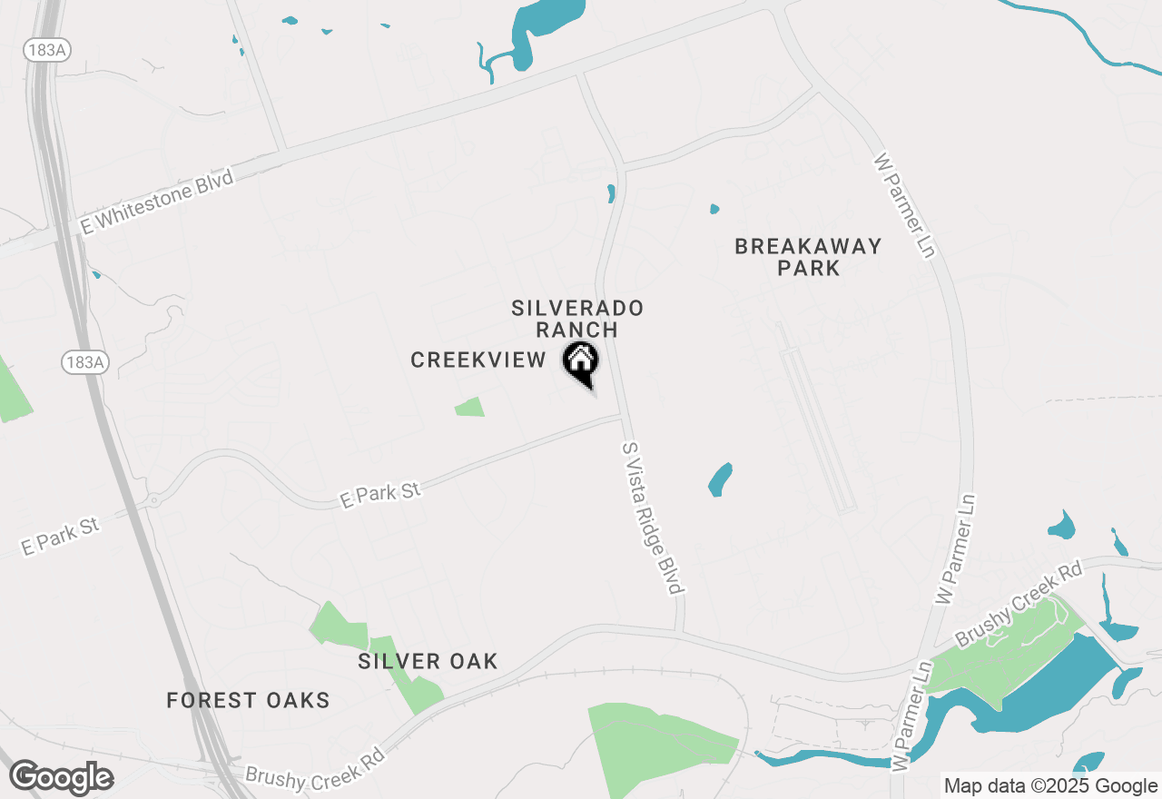 Map of 103 Outpost Cv, Cedar Park, TX 78613