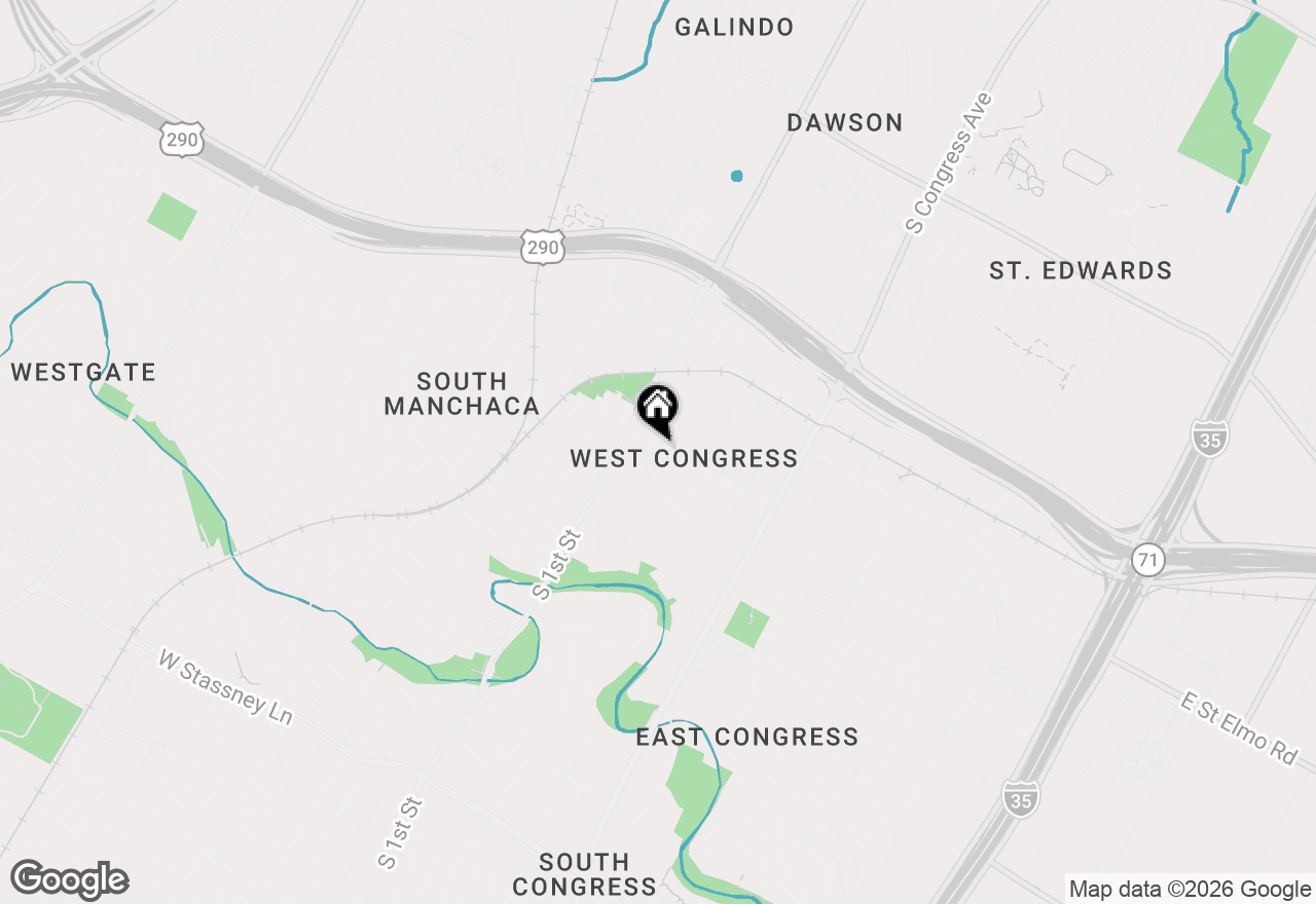 Map of 411 W Saint Elmo Rd #35, Austin, TX 78745