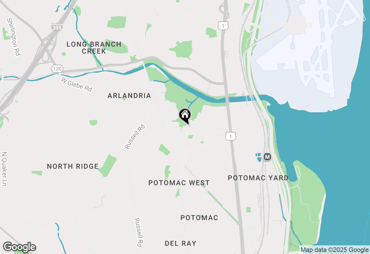 Map of 51 Dale Street, Alexandria, VA 22305