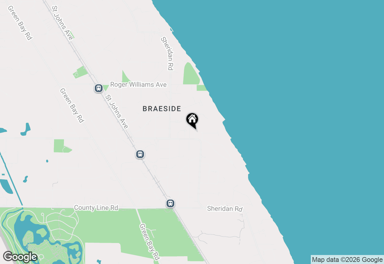 Map of 434 Lakeside Manor Road, Highland Park, IL 60035