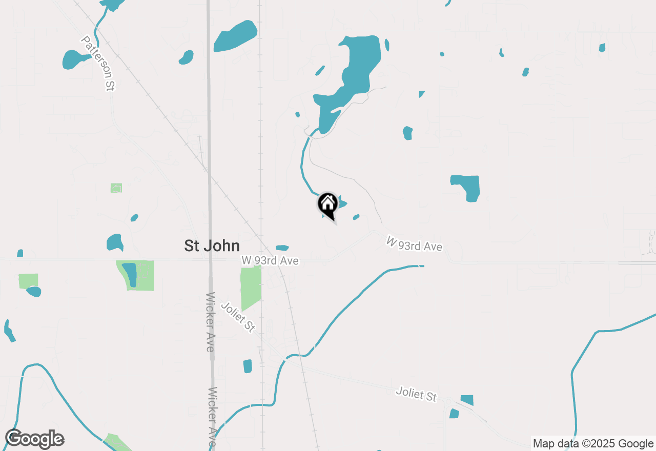 Map of 9176 W Springhill Drive, St. John, IN 46373
