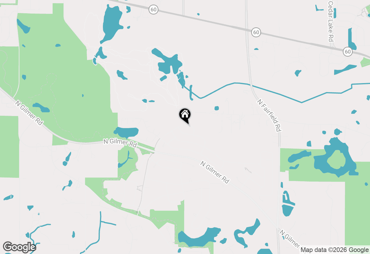 Map of 2868 Liberty Lakes Boulevard, Wauconda, IL 60084