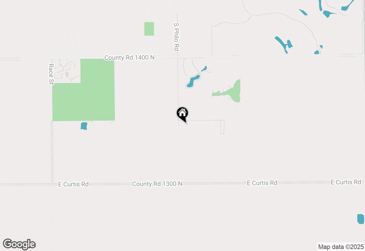 Map of 3405 Melissa Lane, Urbana, IL 61802