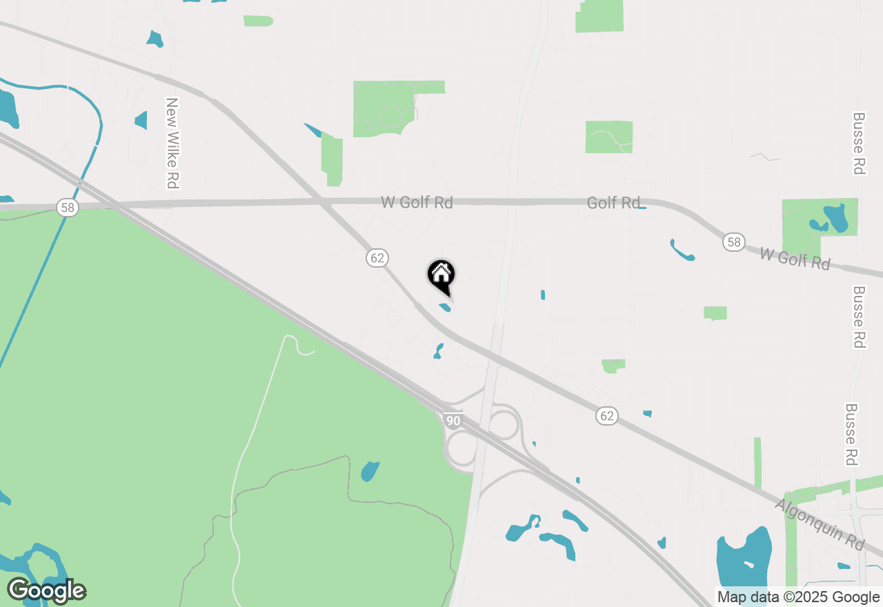 Map of 2234 S Crambourne Way, Arlington Heights, IL 60005