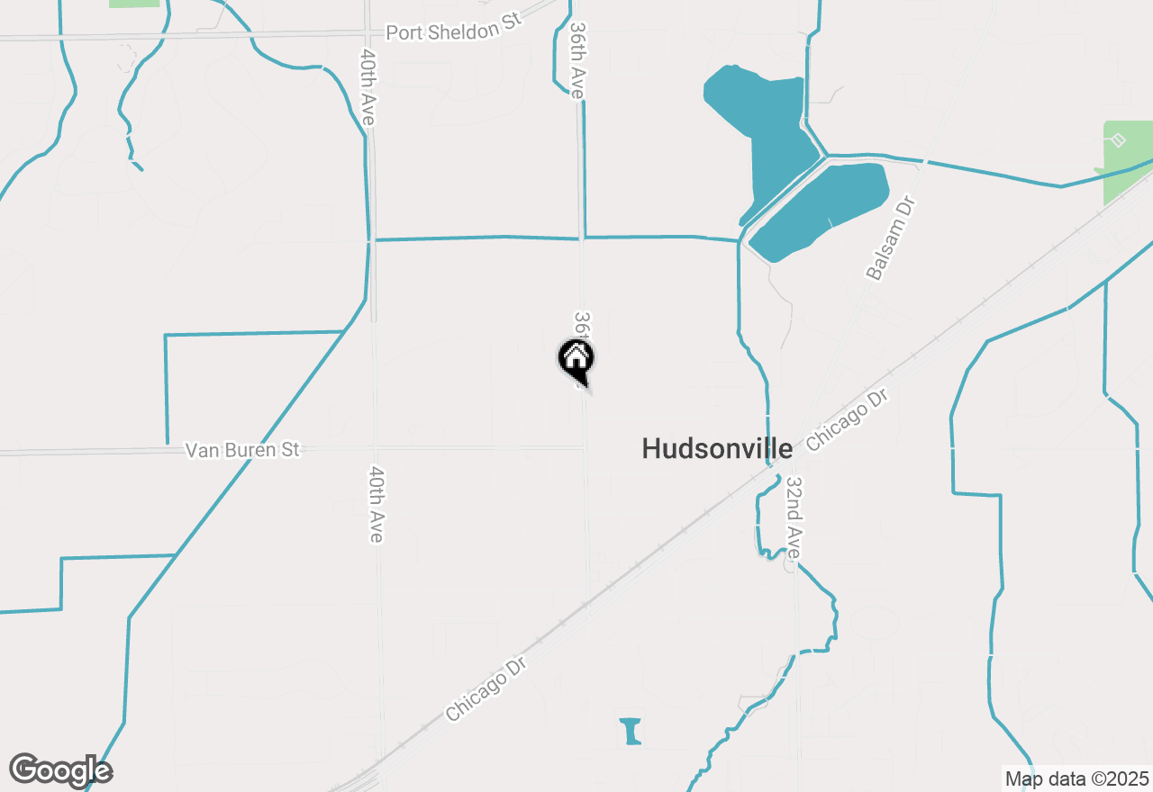 Map of 5705 36th Avenue, Hudsonville, MI 49426