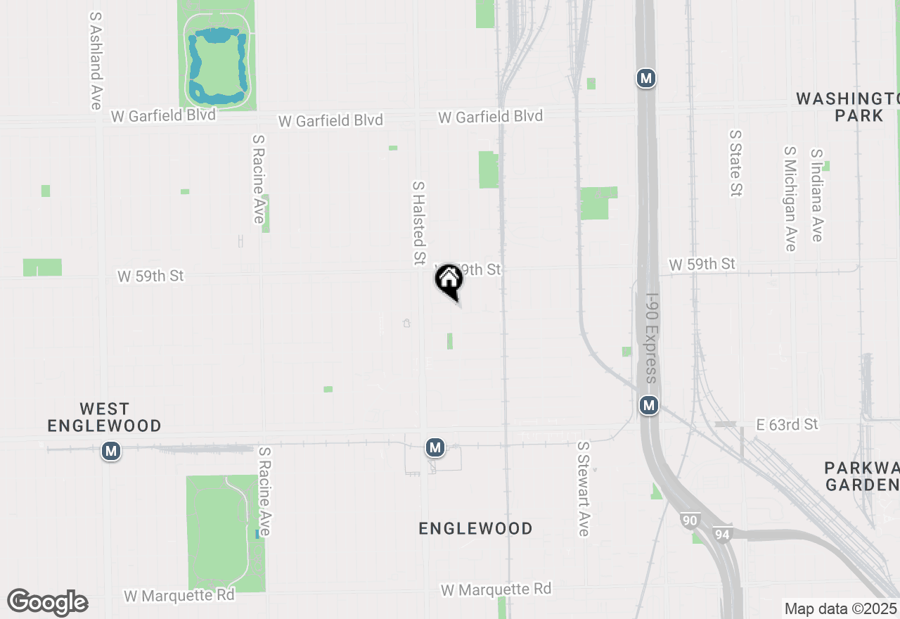 Map of 714 W 60th Street, Chicago, IL 60621