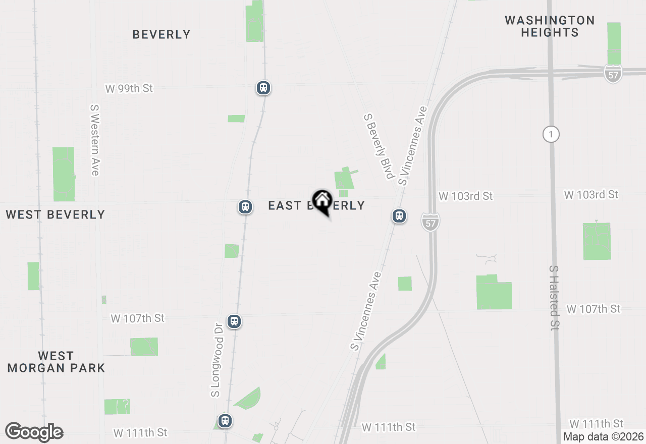 Map of 10350 S Prospect Avenue, Chicago, IL 60643