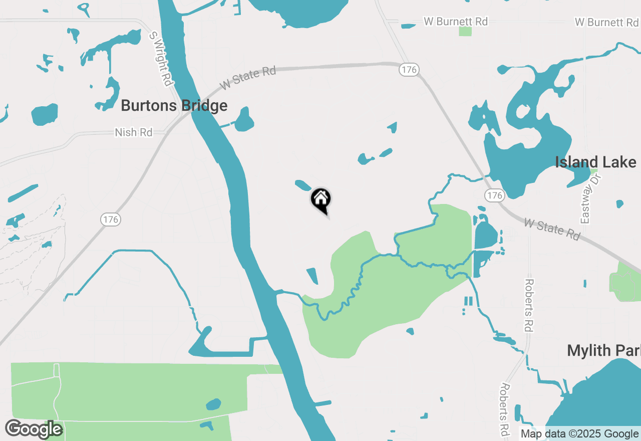 Map of 911 Debden Drive, Island Lake, IL 60042