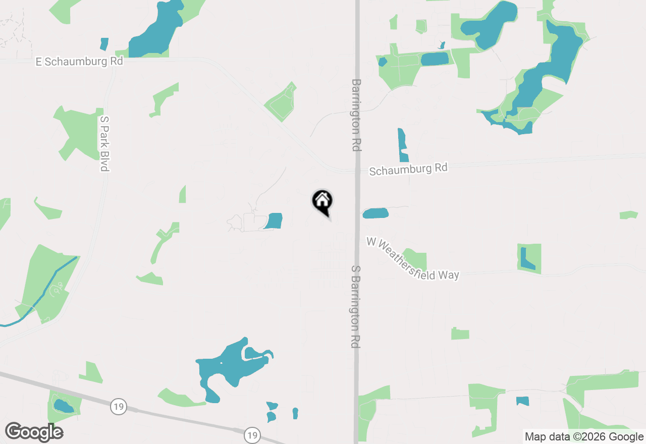 Map of 208 Winnsboro Court #A, Schaumburg, IL 60193
