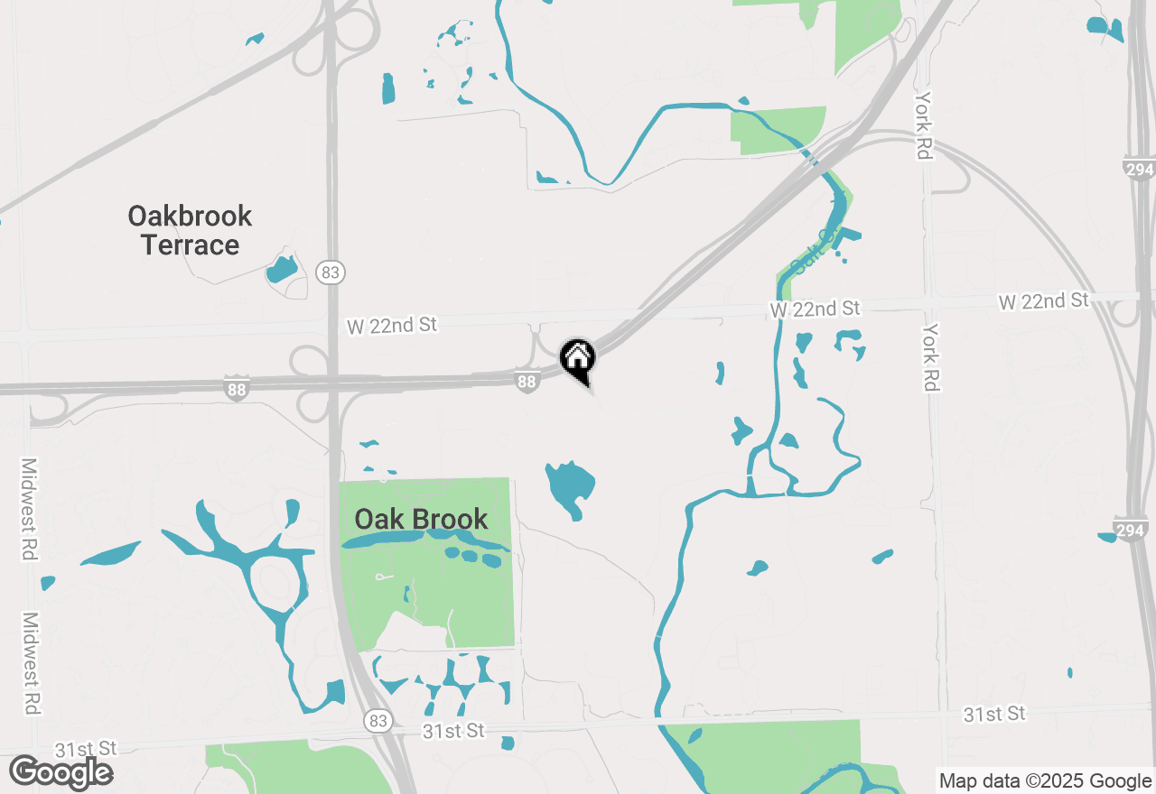 Map of 1100 Jorie Boulevard #153, Oak Brook, IL 60523