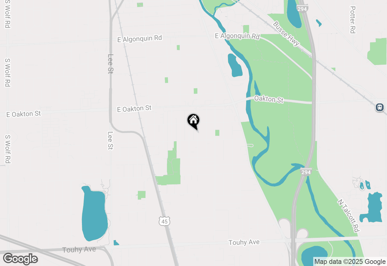 Map of 1757 Linden Street, Des Plaines, IL 60018