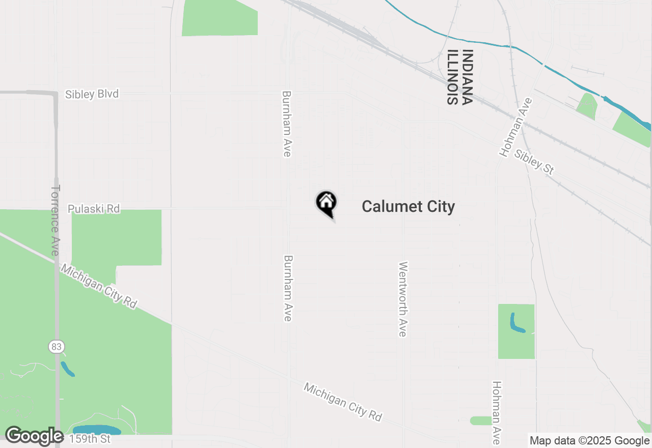 Map of 433 154th Place, Calumet City, IL 60409