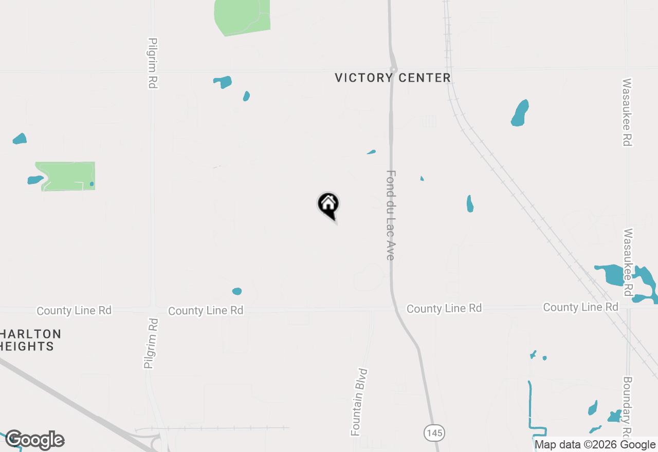Map of W144N9880 Sun Valley Trl, Germantown, WI 53022