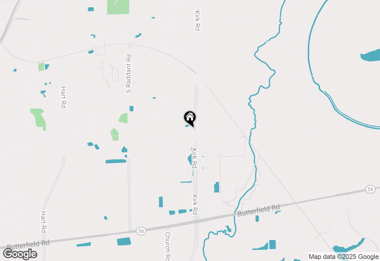 Map of 2020 Peterson Place, Batavia, IL 60510