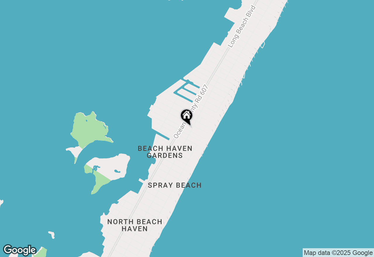 Map of 9 E Maryland Avenue, Long Beach Township, NJ 08008