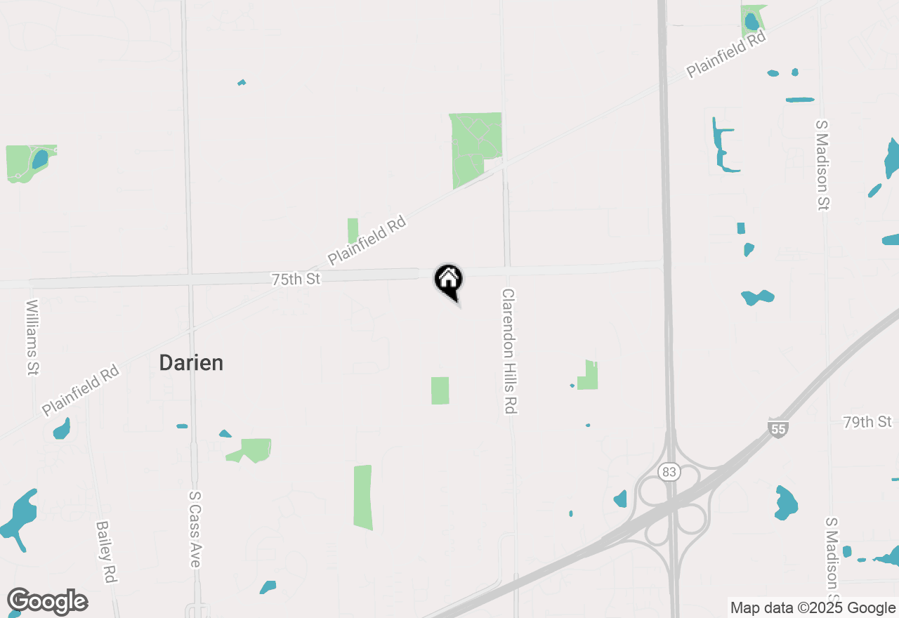 Map of 338 Sheridan Drive #1F, Willowbrook, IL 60527