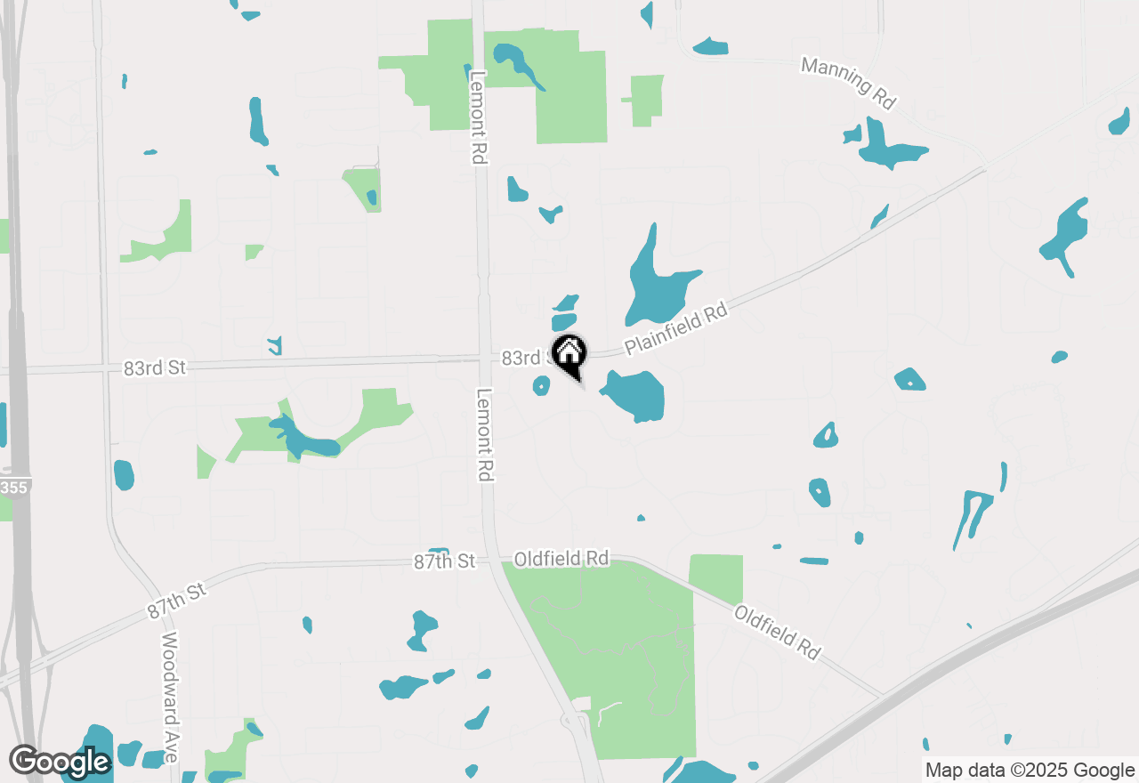 Map of 8301 Main Street, Downers Grove, IL 60516