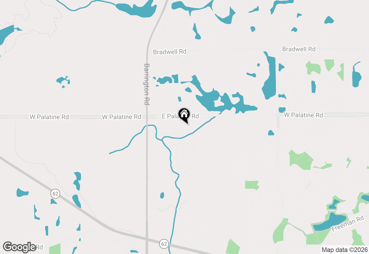 Map of 1013 Ridgeview Drive, Inverness, IL 60010