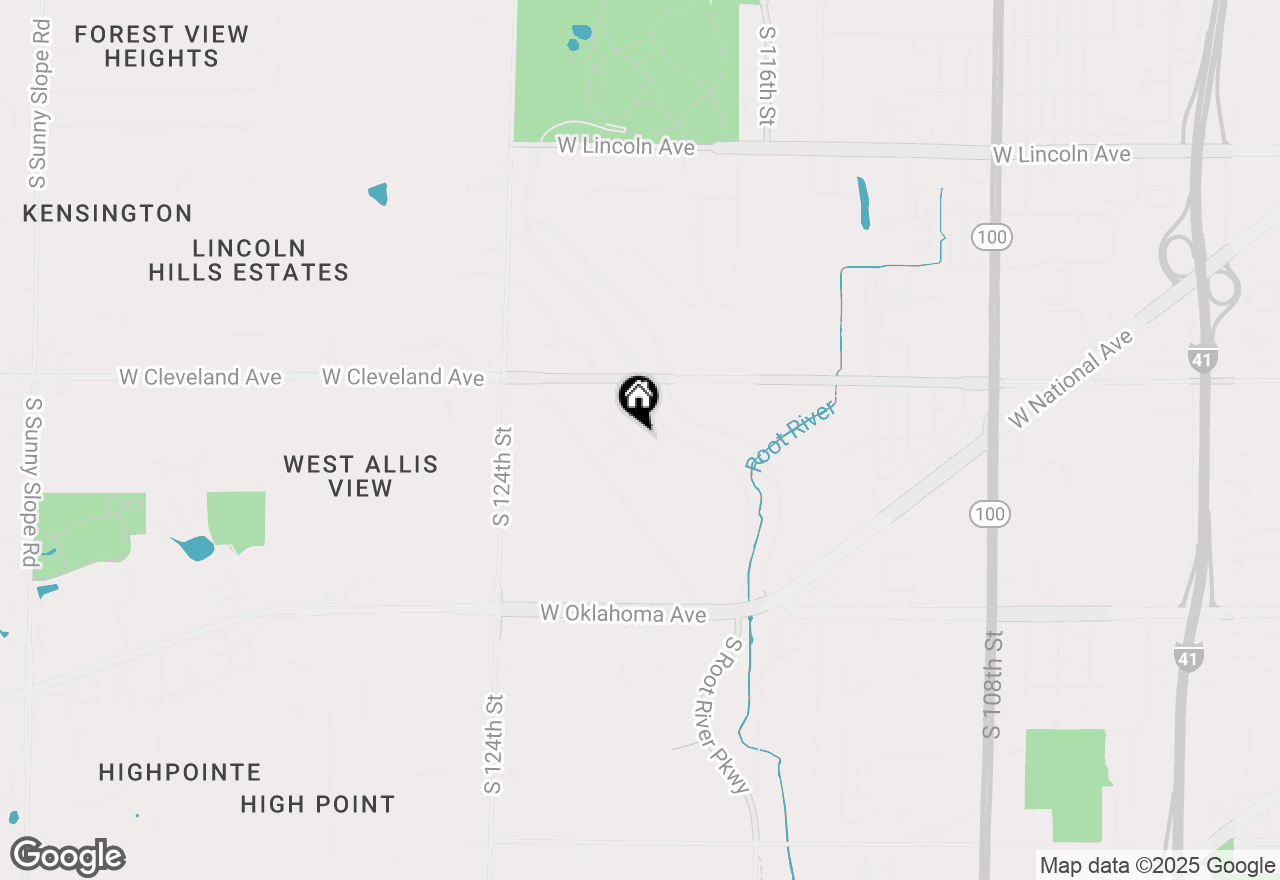 Map of 2848 S Seymour Pl, West Allis, WI 53227