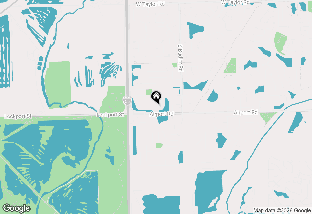 Map of 1986 Wedgewood Circle, Romeoville, IL 60446