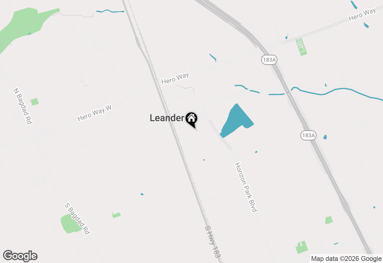 Map of 217 Turnbuckle Bnd, Leander, TX 78641