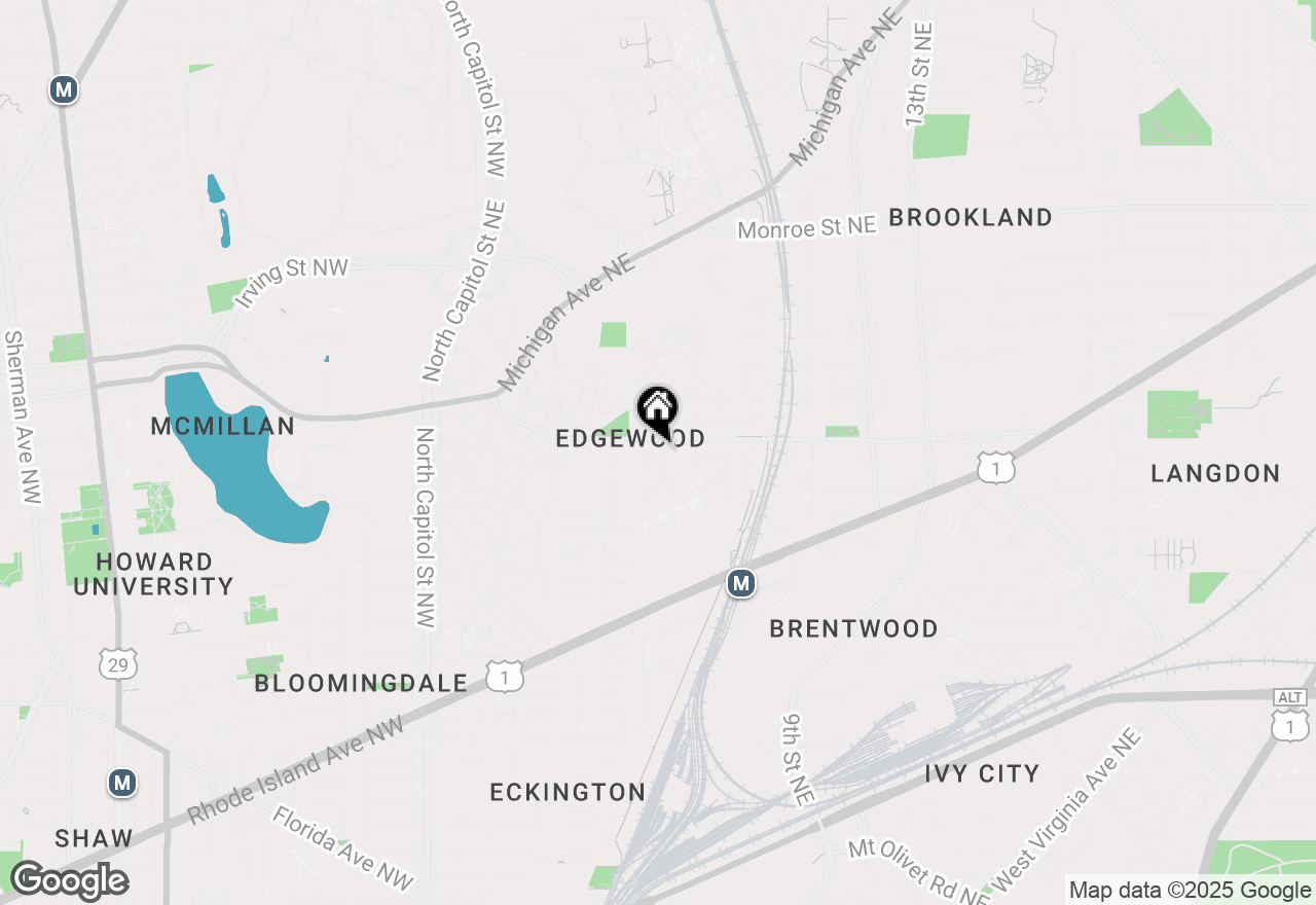 Map of 513 Montana Avenue Ne, Washington, DC 20017