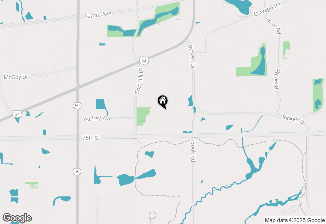 Map of 1120 Lakewood Circle, Naperville, IL 60540