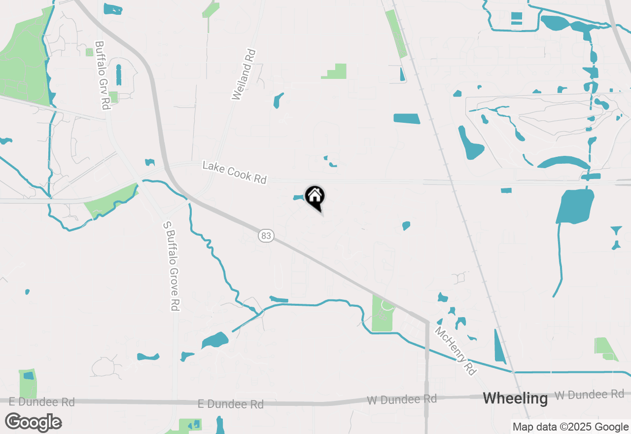 Map of 1212 Thyne Court #29C, Wheeling, IL 60090