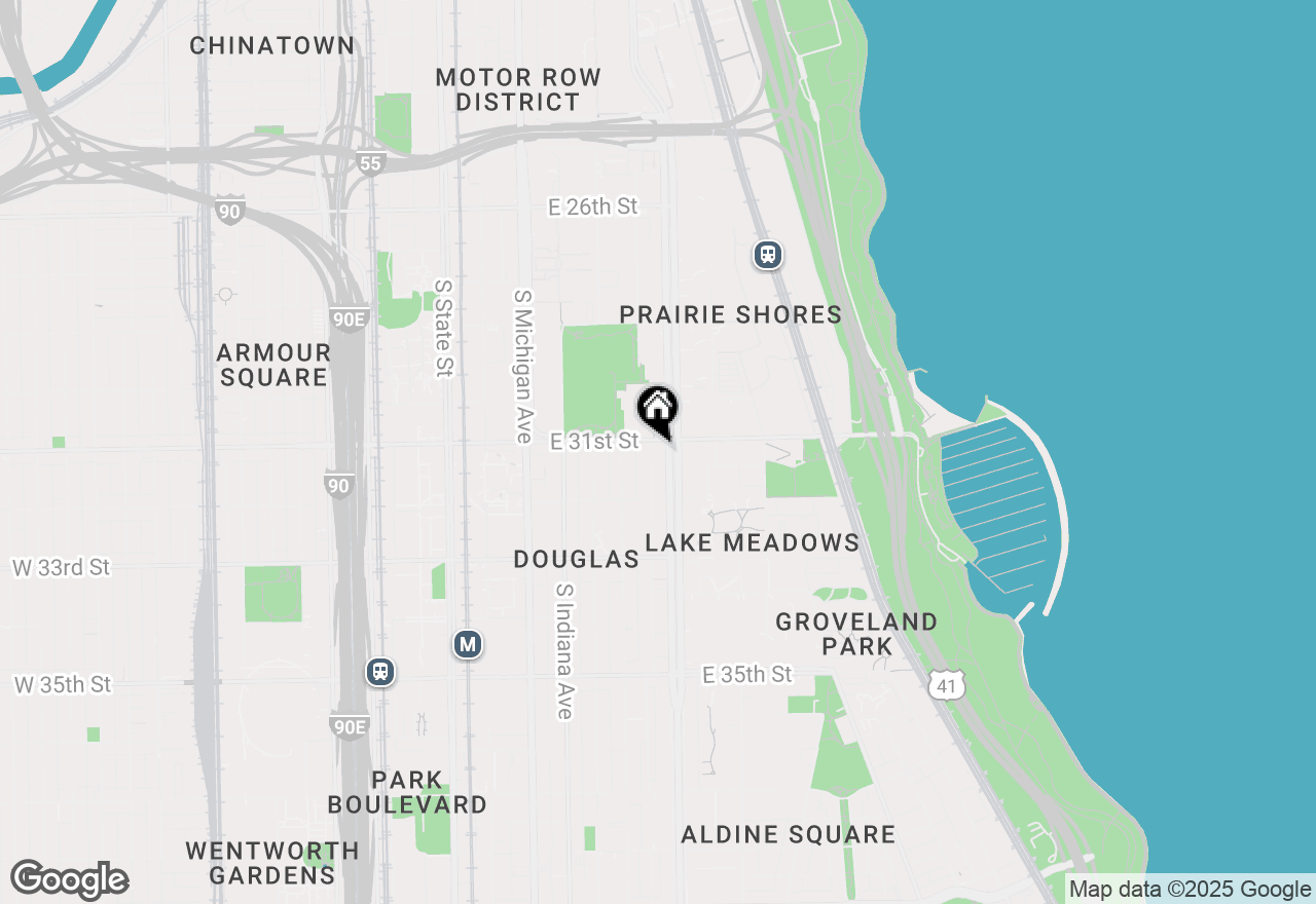 Map of 3100 S King Drive #904, Chicago, IL 60616